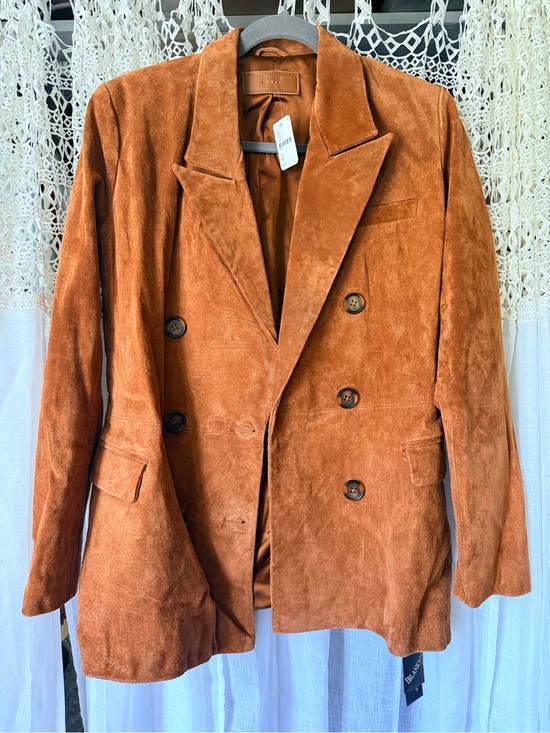 Free People Jackets & Blazers - Free People: BlankNYC: Suede Double-Breasted Blazer: M: Cinnamon